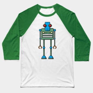 Pixel Robot 216 Baseball T-Shirt